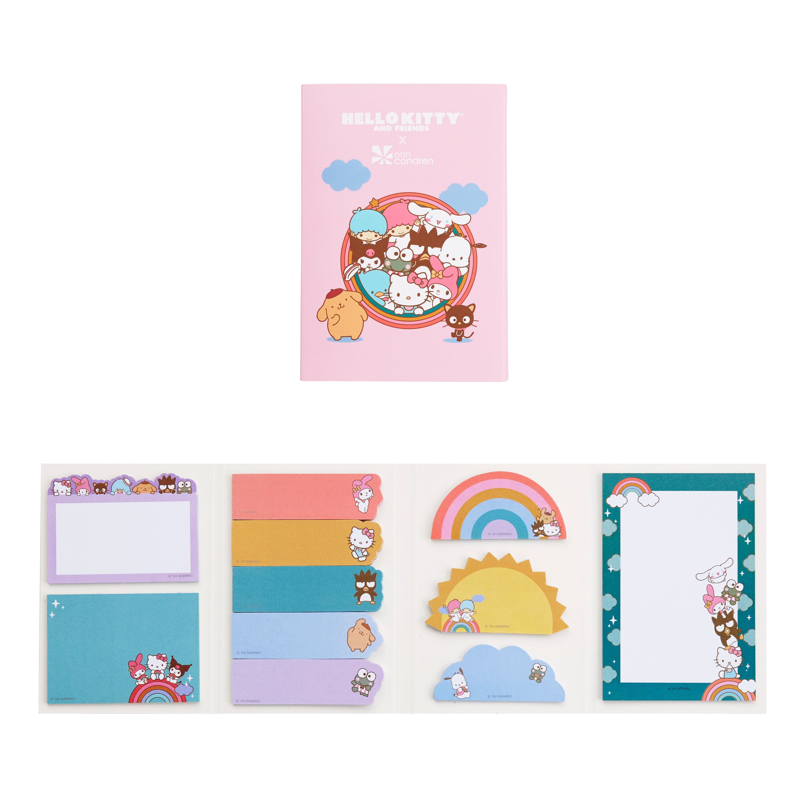 Hello Kitty and Friends x Erin Condren Sticky Note Booklet Buy Cheap Cost