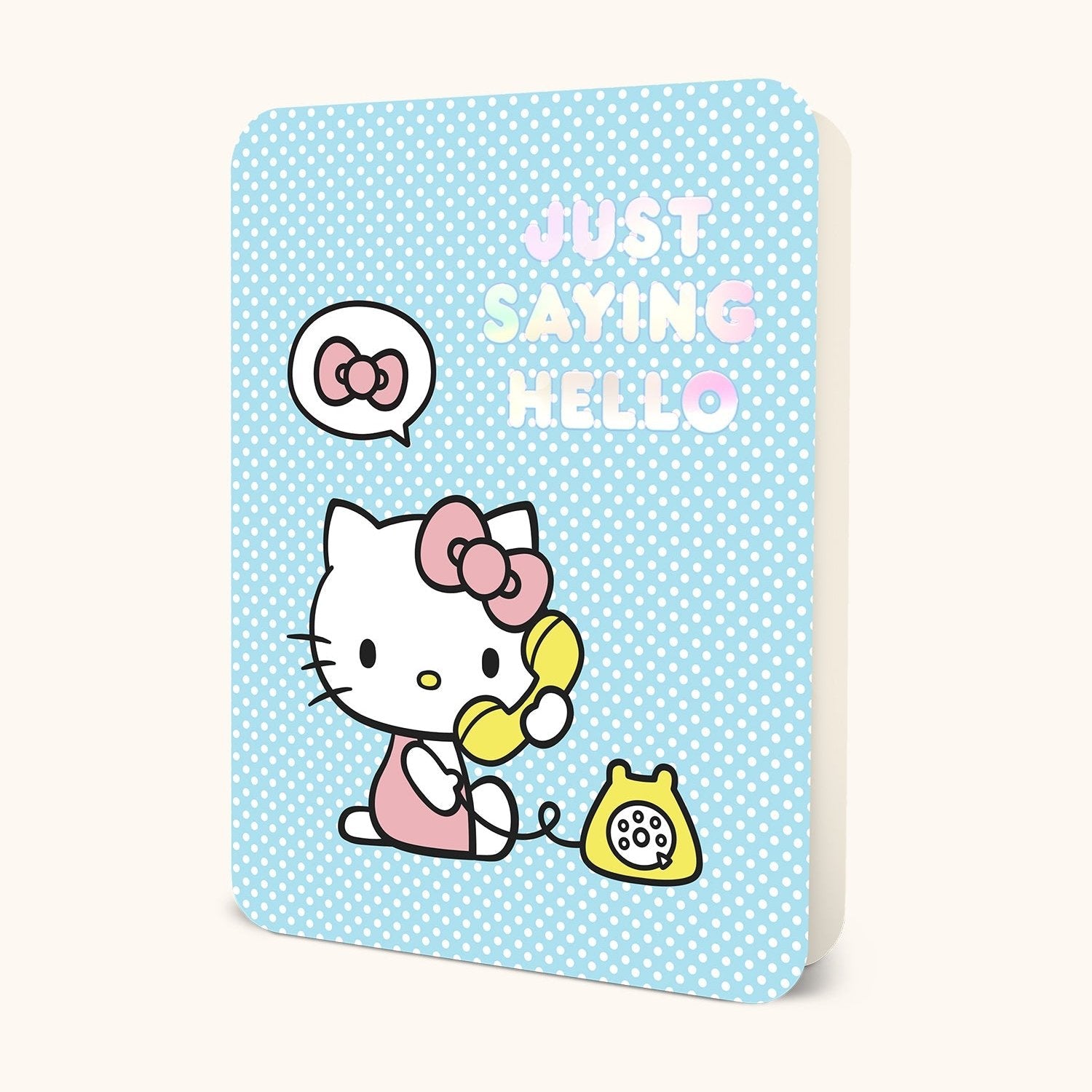 Hello Kitty x Studio Oh! Just Saying Hello Deluxe Greeting Card Cheap Eastbay