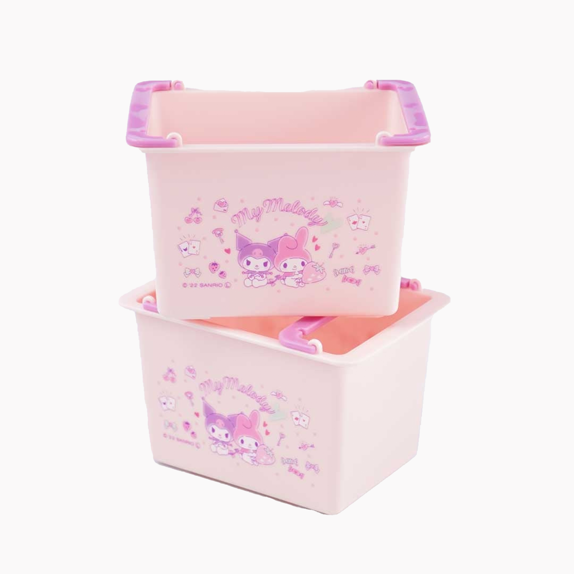 My Melody & Kuromi Stackable Mini Baskets (Set of 2) Sale Online Cheap