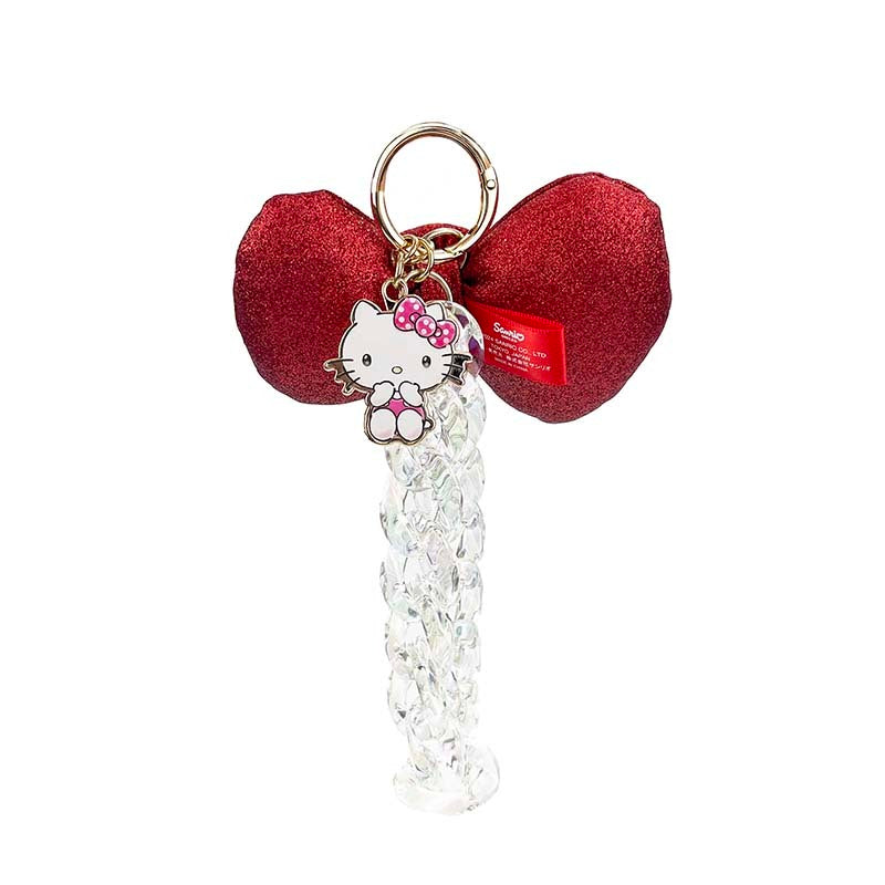 Hello Kitty 50th Anniv. Bag Charm (Metallic Bow Series) Outlet 2025 New
