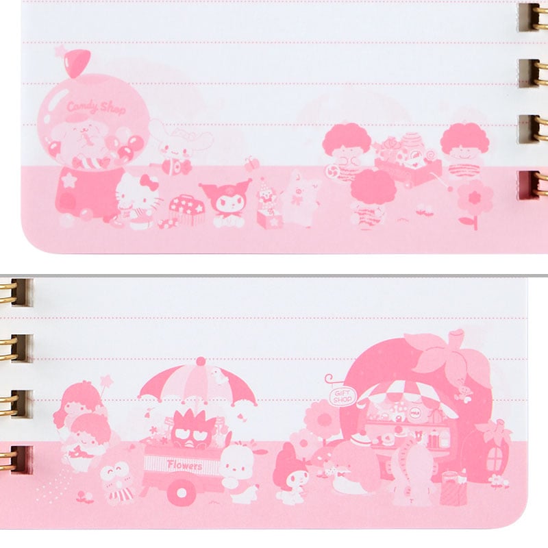Sanrio Characters Compact Ruled Notebook Sale Best Sale