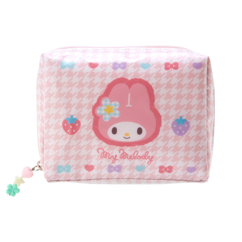 My Melody Zipper Pouch (Floral Houndstooth Series) Lowest Pice