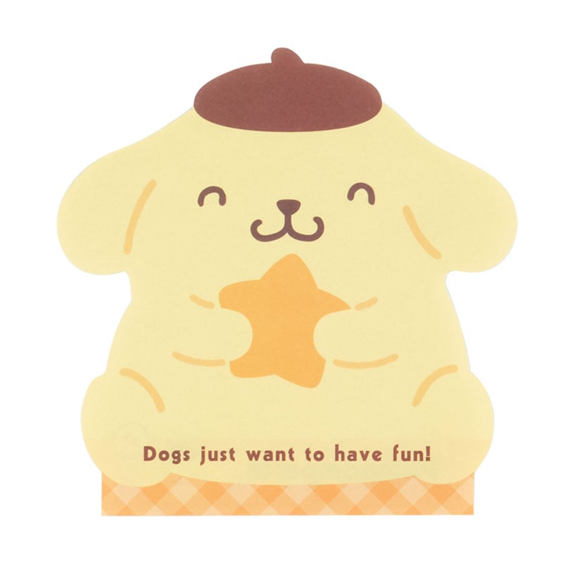 Pompompurin Die-cut Memo Pad (Expressions) Free Shipping Sale Online