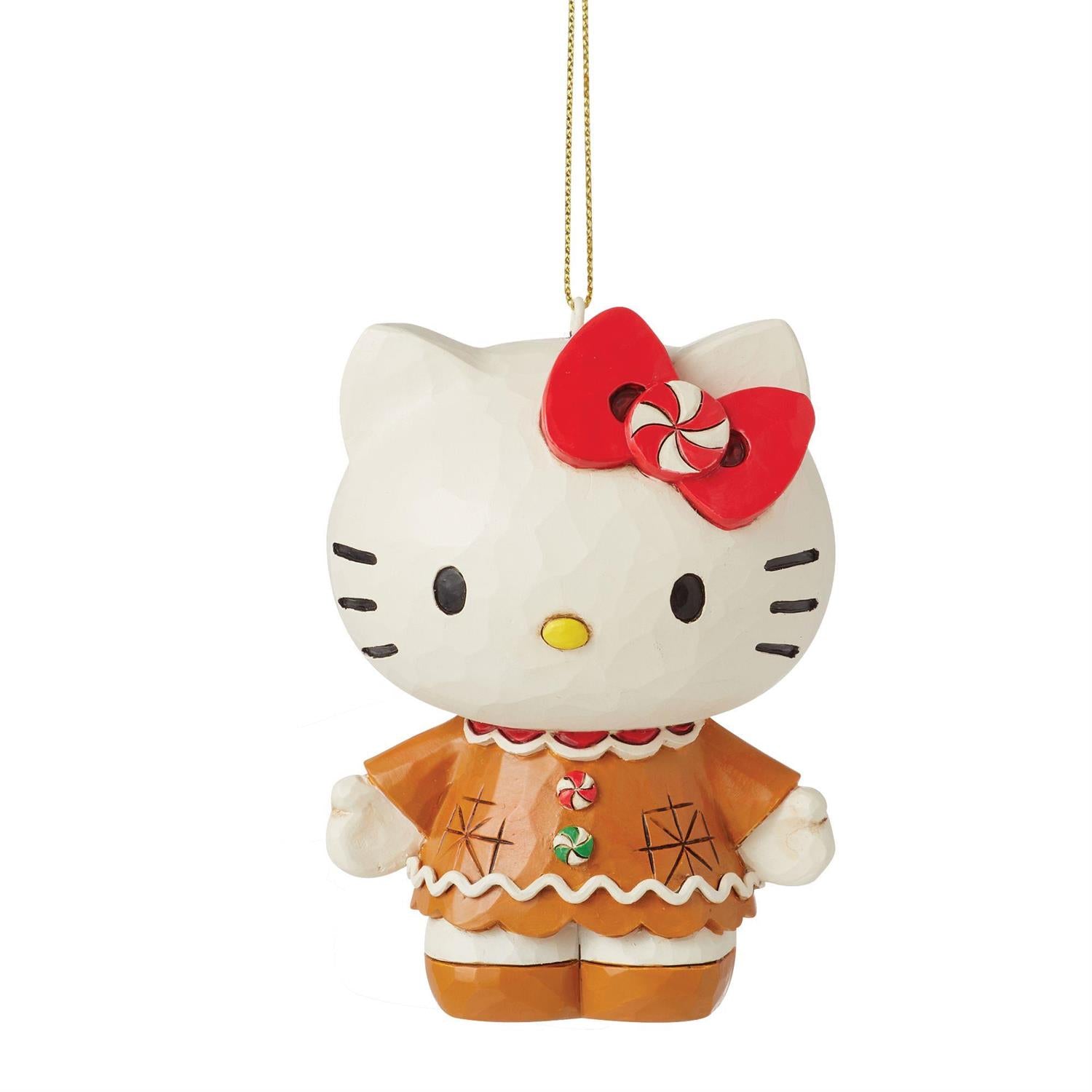Hello Kitty Gingerbread Hanging Ornament (Jim Shore Sanrio Collection) Shipping Outlet Store Online