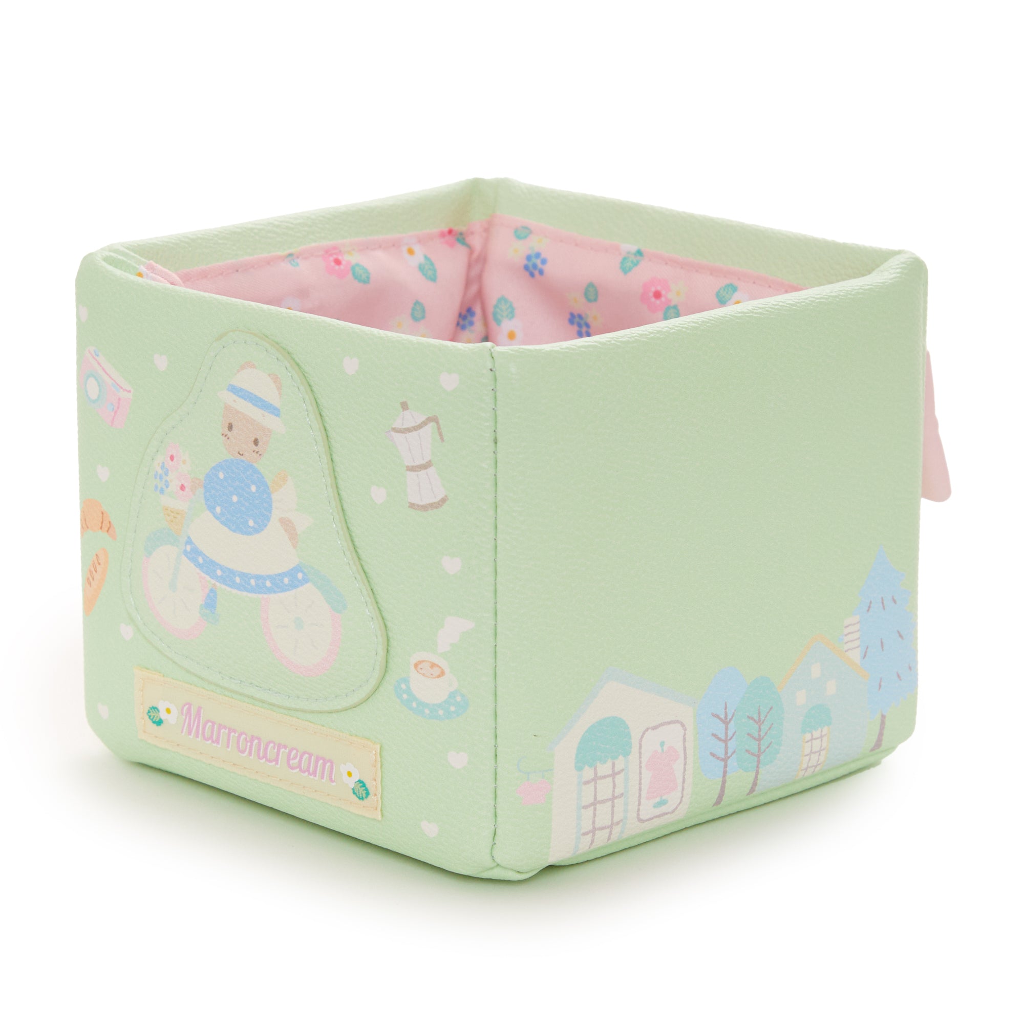 Marron Cream Mini Storage Box (Bon Voyage Series) Free Shipping Perfect