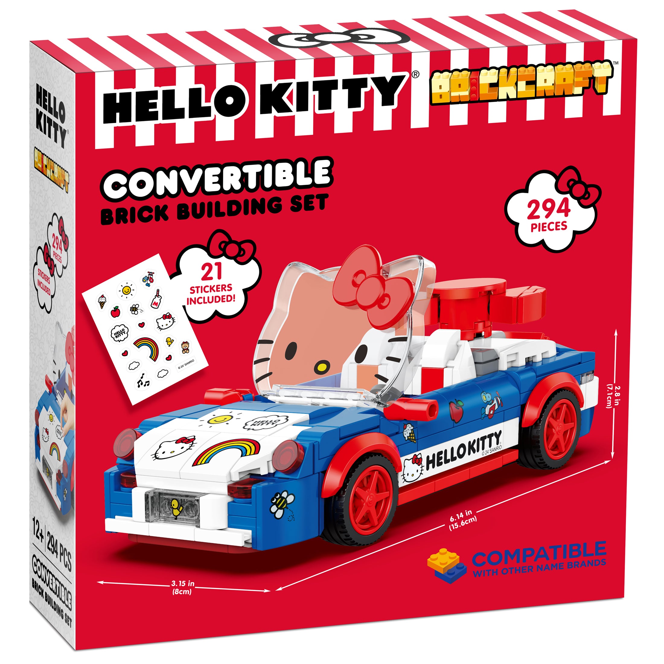 Hello Kitty x Brickcraft Custom Convertible Building Set Sale Reliable