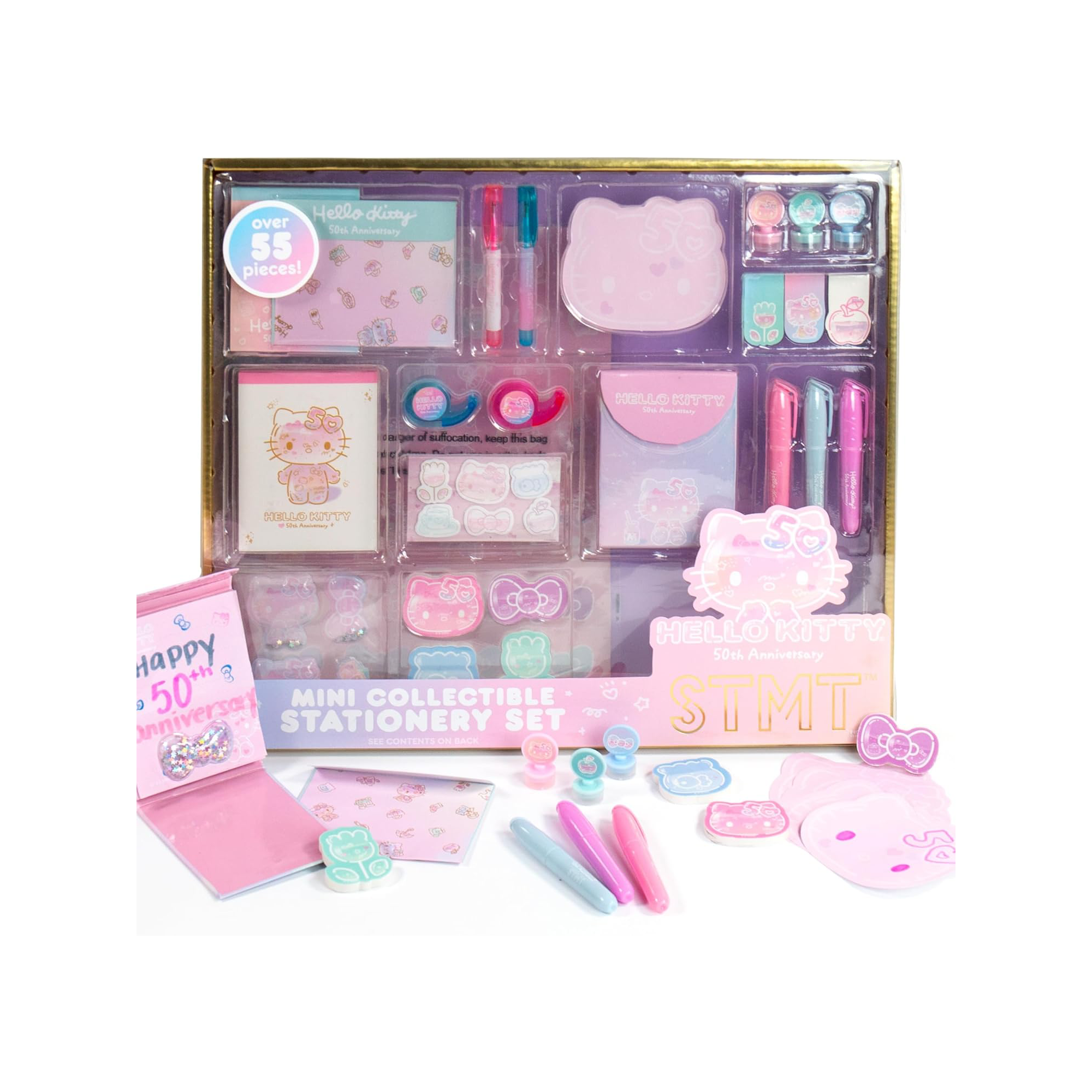 Hello Kitty x STMT 50th Anniversary Mini Collectible Stationery Set Buy Cheap Explore