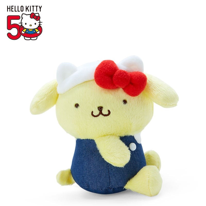 Pompompurin Mascot Keychain Plush (Hello, Everyone! Series) Discount Shop