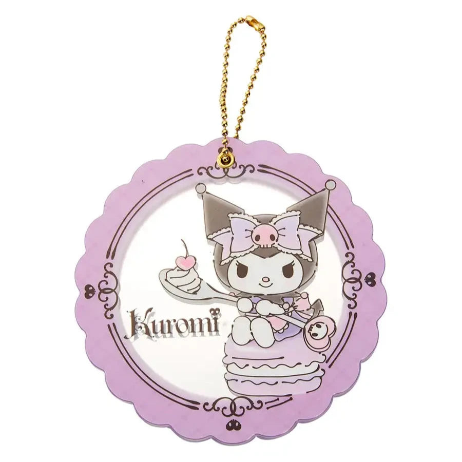 Kuromi Portable Mirror (Cafe Series) Free Shipping Perfect