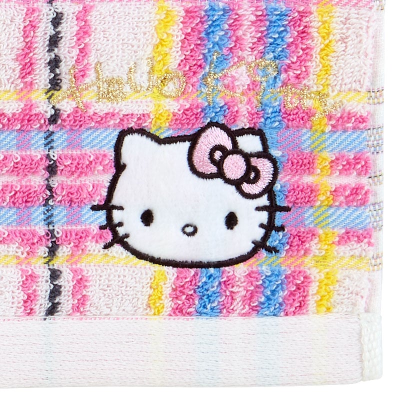 Hello Kitty Wash Towel (Hello Kitty Dress Tartan Series) Wholesale Pice Cheap Pice