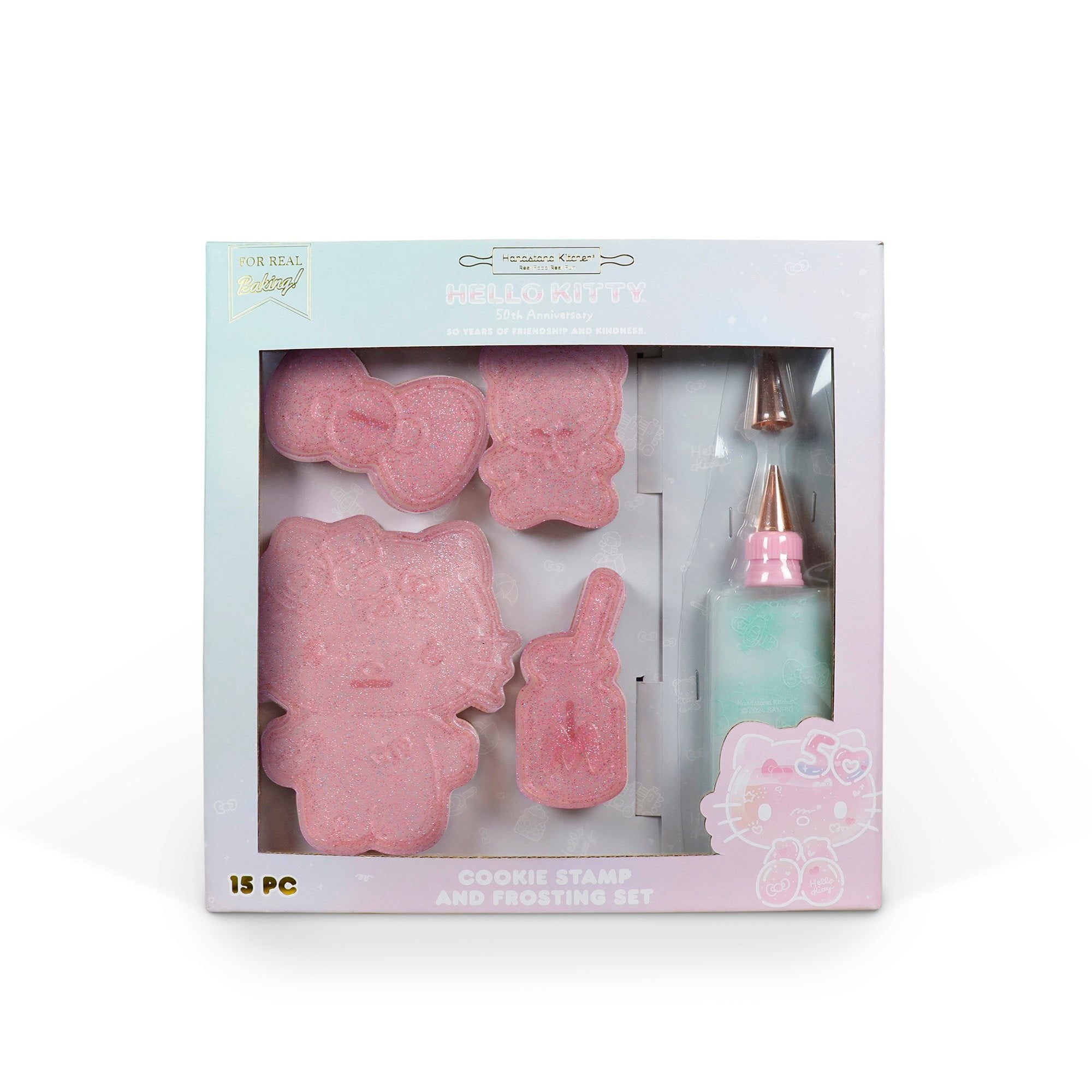 Hello Kitty 50th Anniversary Cookie Stamp and Frosting Set Cheap Pice Outlet