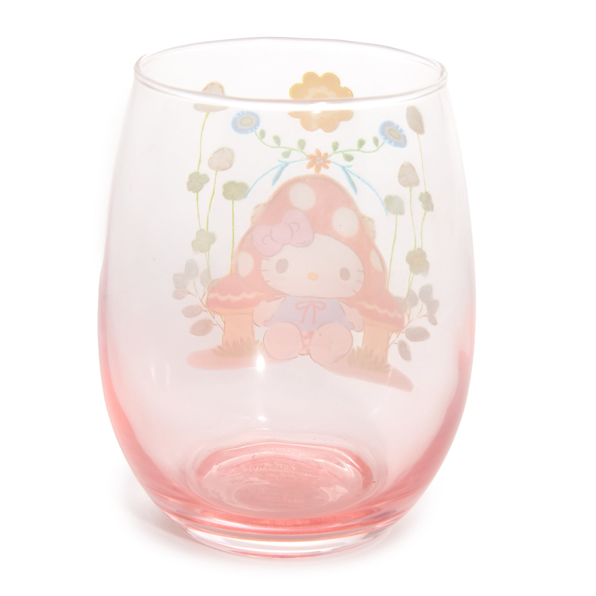 Hello Kitty Mushroom Glass Tumbler Clearance Store For Sale