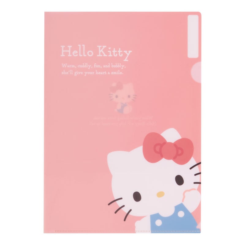 Hello Kitty Expressions 3-pc Clear File Folder Set Cheap Pice Free Shipping