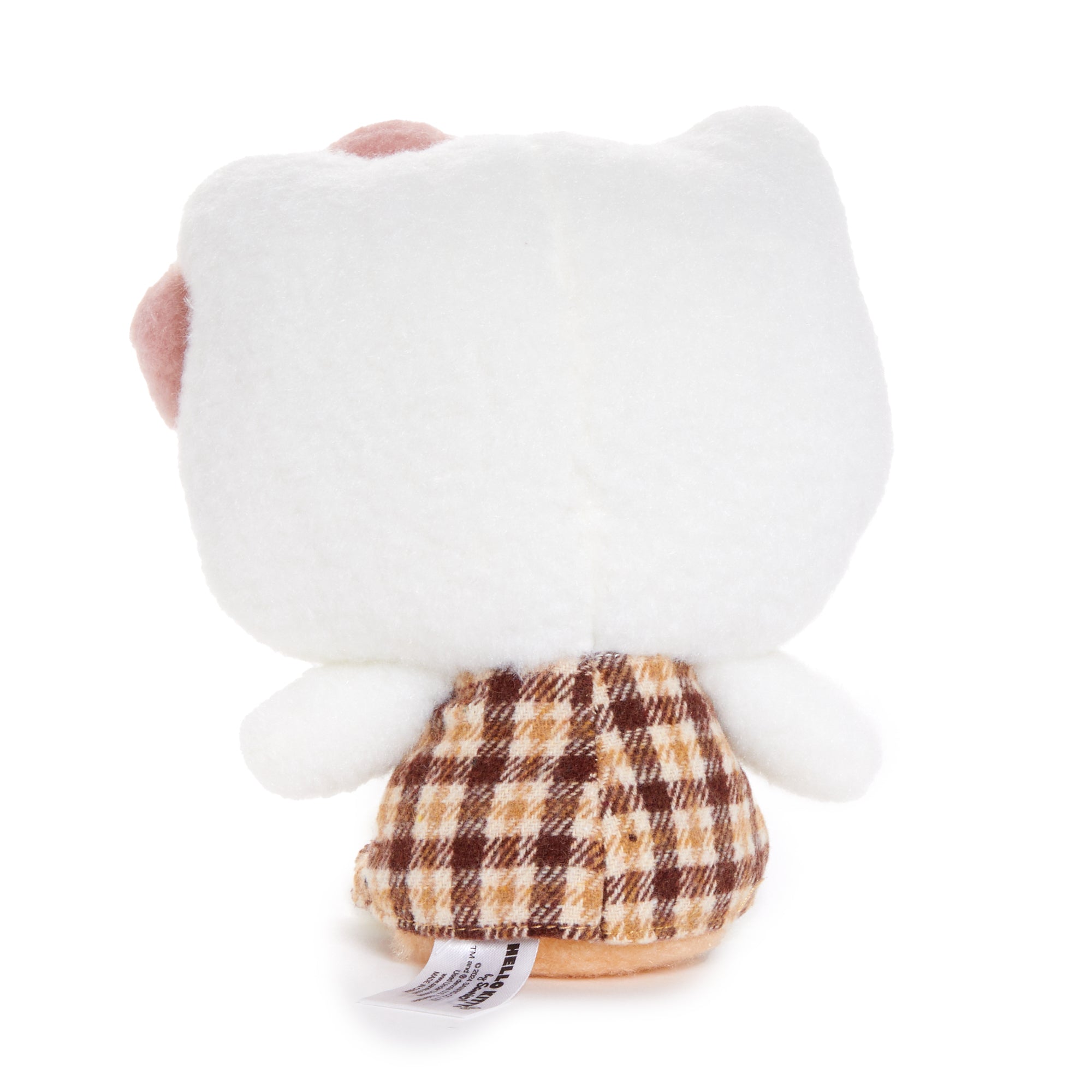 Hello Kitty 7 Plush (Mocha Check Series) Clearance Eastbay
