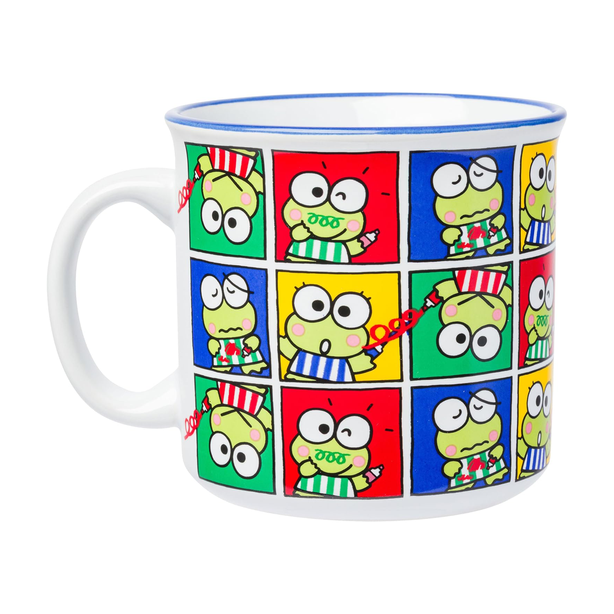 Keroppi Ceramic Mug (Grid Pose) Outlet