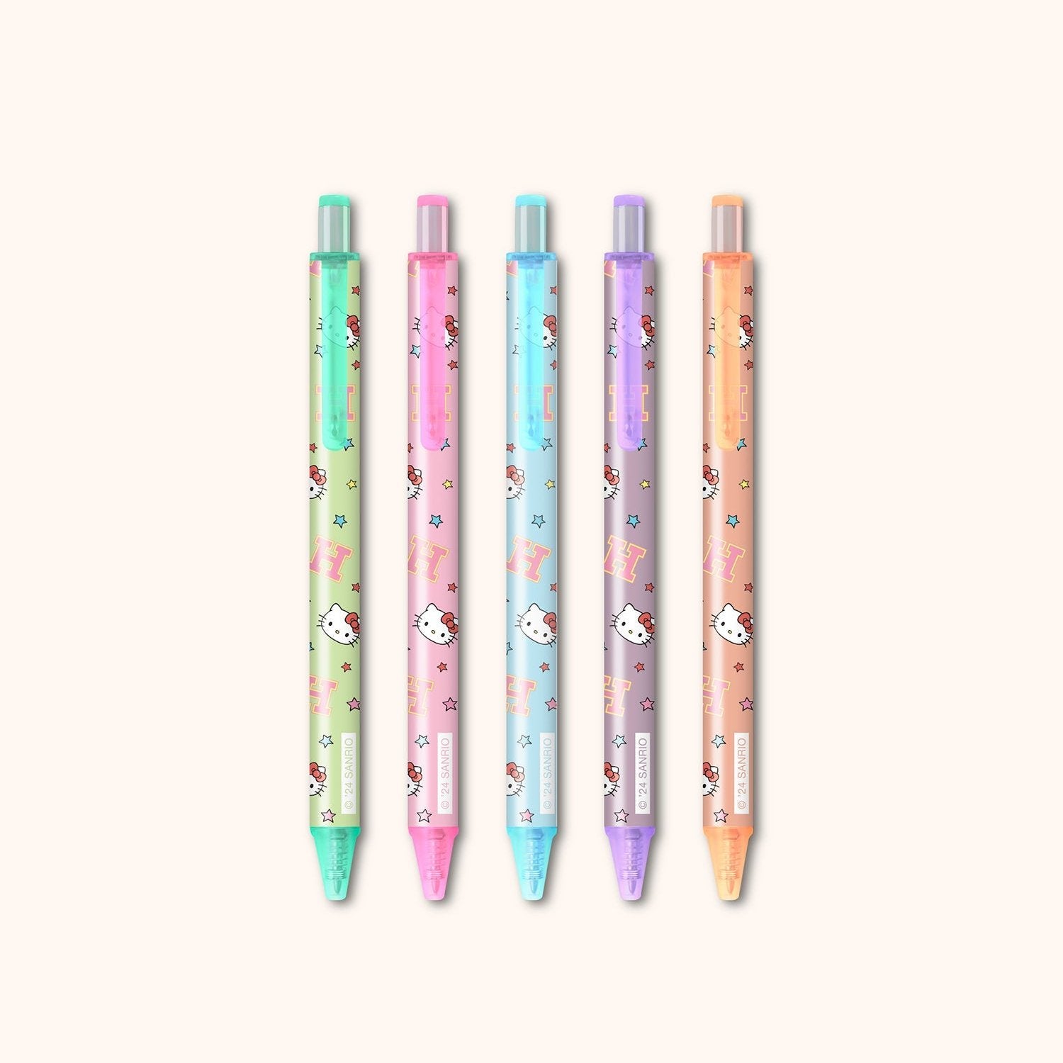 Hello Kitty x Studio Oh! College Letters Gel Pens Buy Cheap Genuine