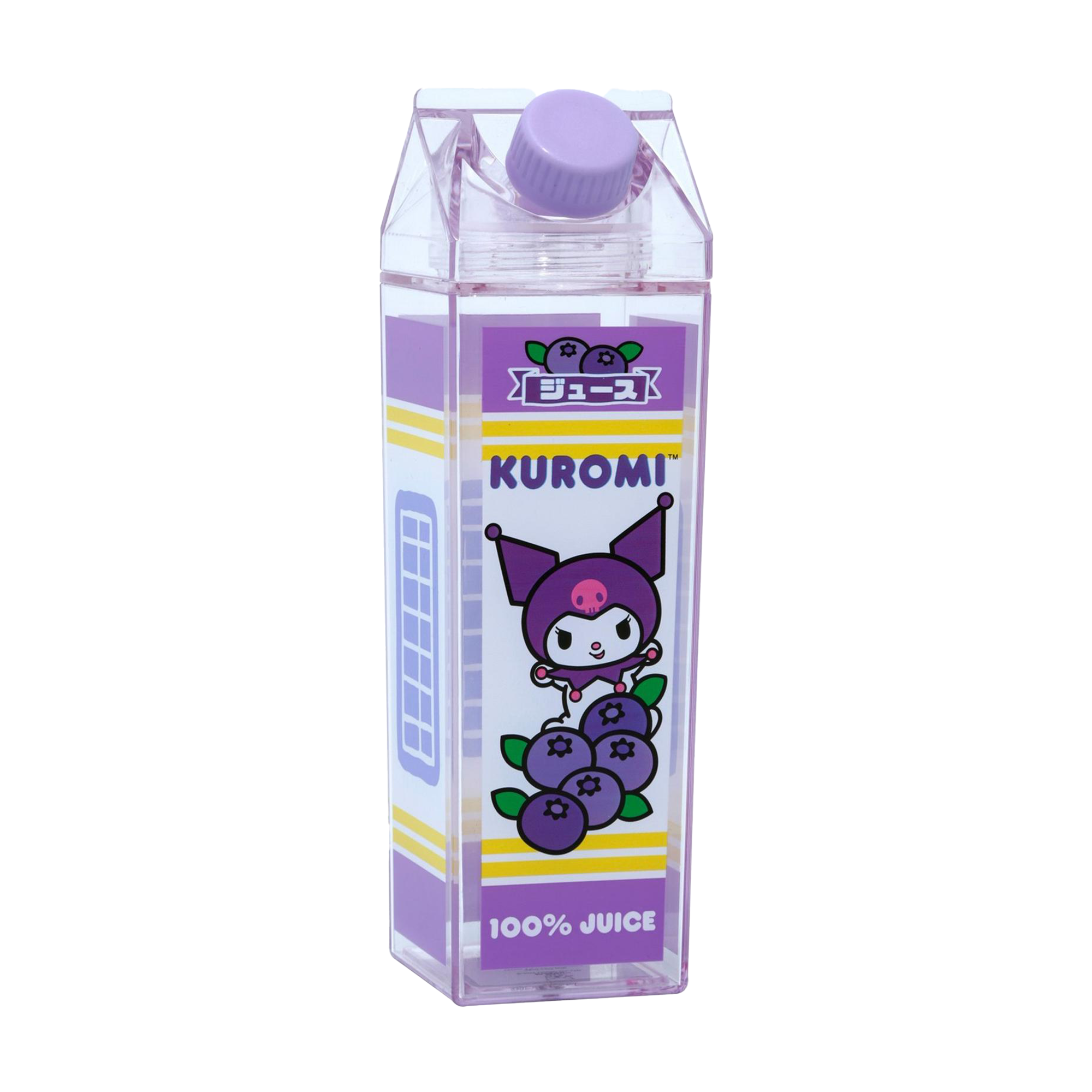 Kuromi Milk Carton Water Bottle (Blueberry) Cheap Geniue Stockist