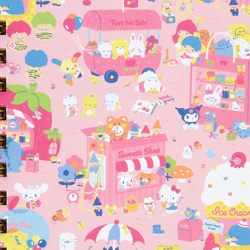 Sanrio Characters Compact Ruled Notebook Sale Best Sale