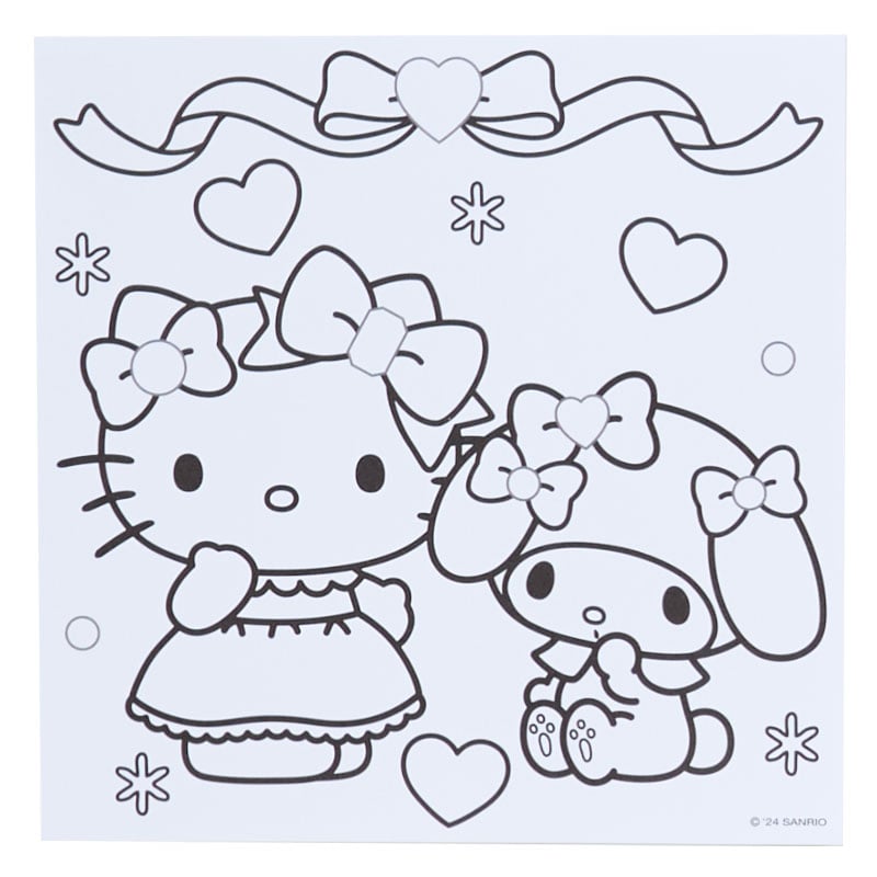 Sanrio Characters Mini Coloring & Sticker Set Very Cheap Pice