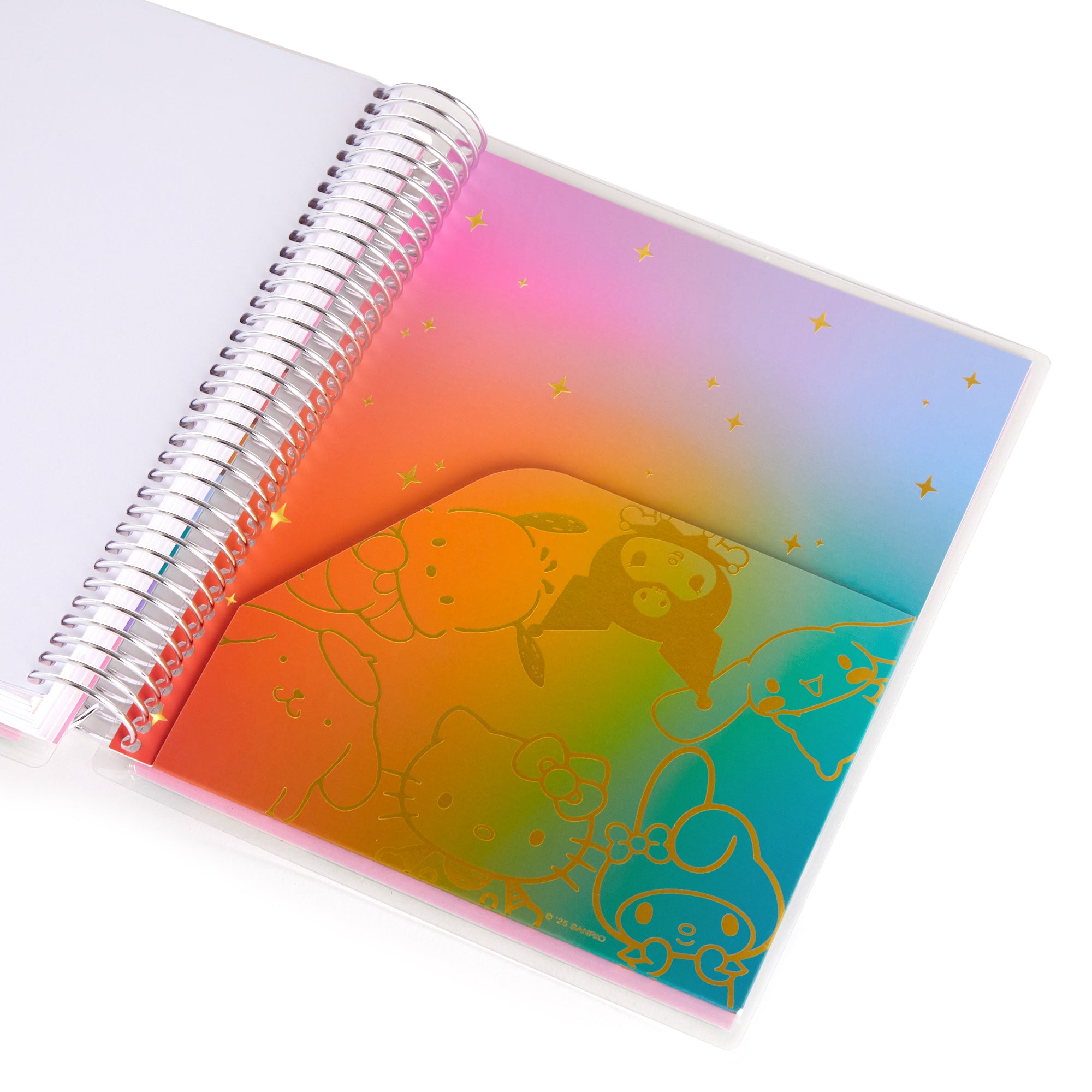 Hello Kitty and Friends x Erin Condren Rainbow Relaxation 2025 LifePlanner Cheap Sale Collections