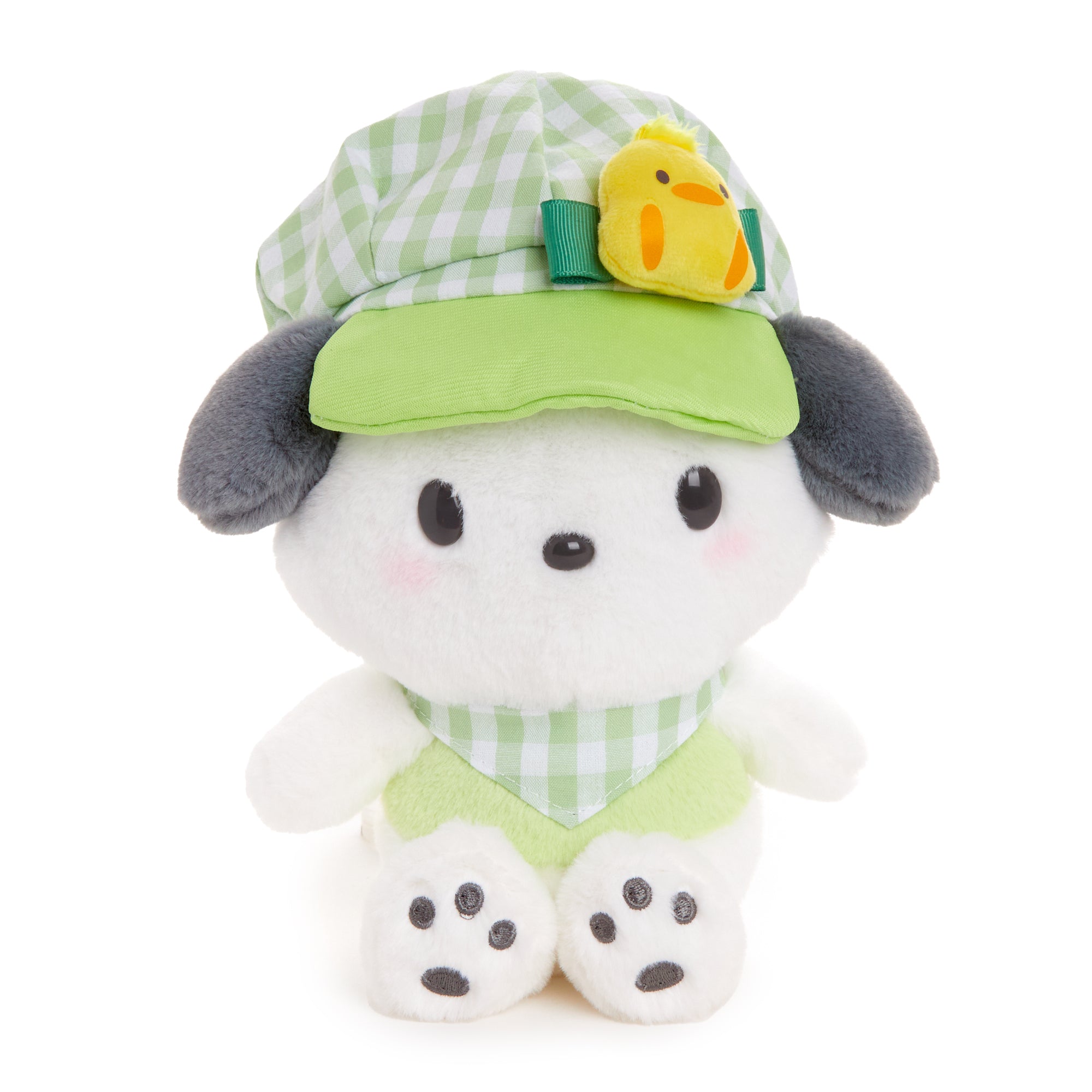 Pochacco 8 Plush (Gingham Cap Series) Free Shipping Original