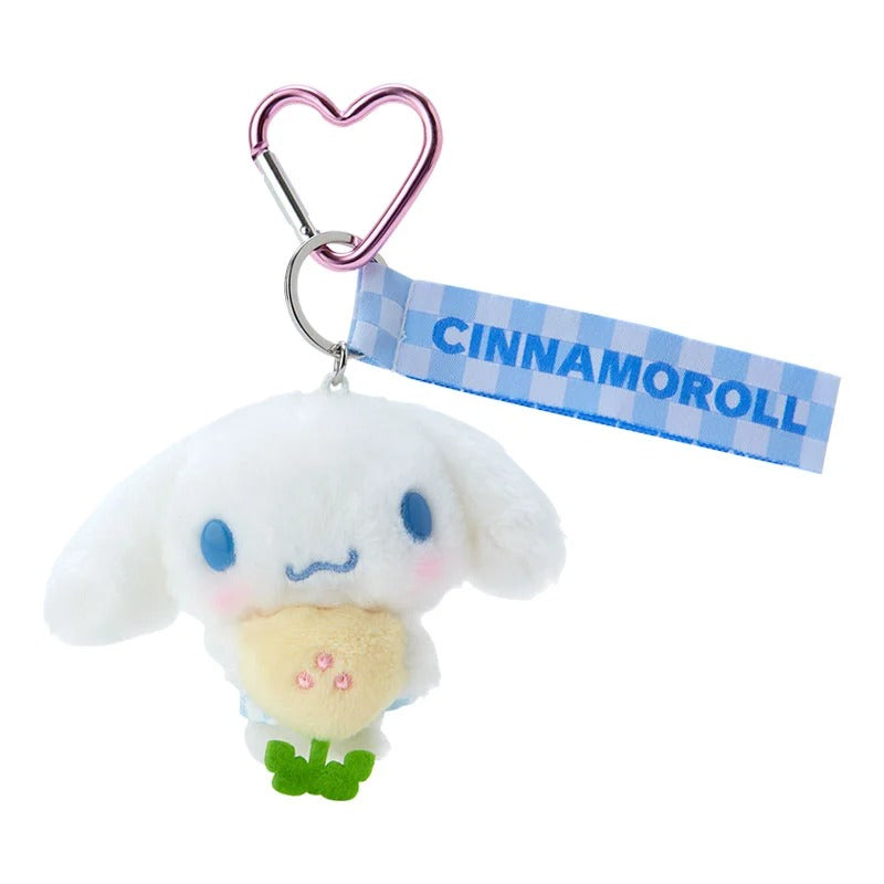 Cinnamoroll Plush Mascot Keychain (Pastel Check Series) With Mastercard