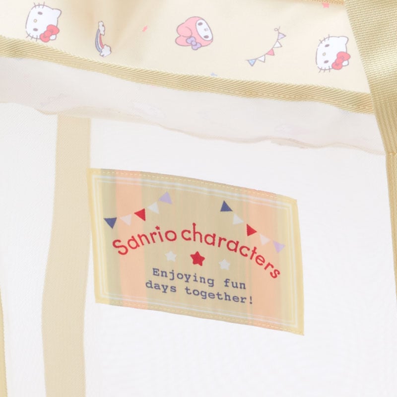 Sanrio Characters Mesh Storage Tote (Large) Outlet Extremely