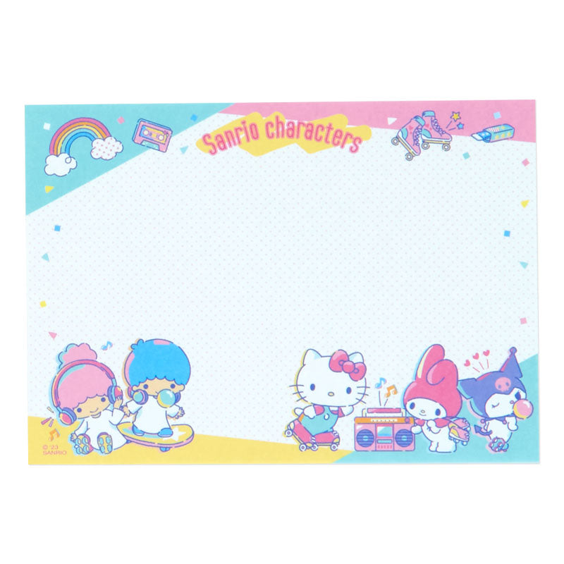Sanrio Characters Memo Pad & Sticker Set Real Sale Online