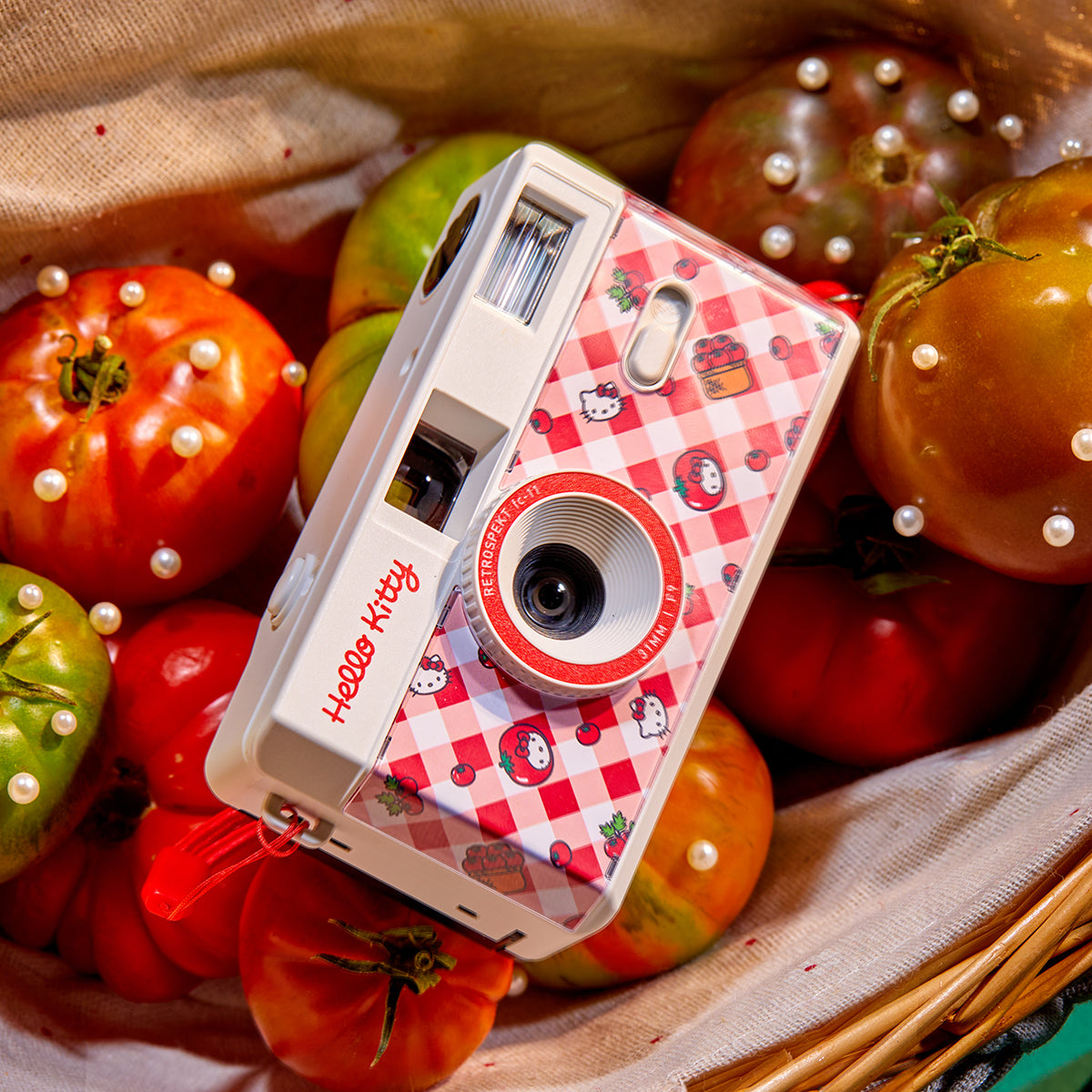 Hello Kitty Tomatoes 35mm Camera Free Shipping Best Pices