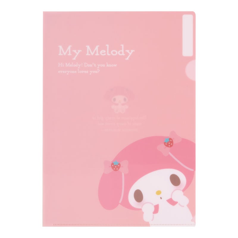 My Melody Expressions 3-pc Clear File Folder Set Clearance Free Shipping