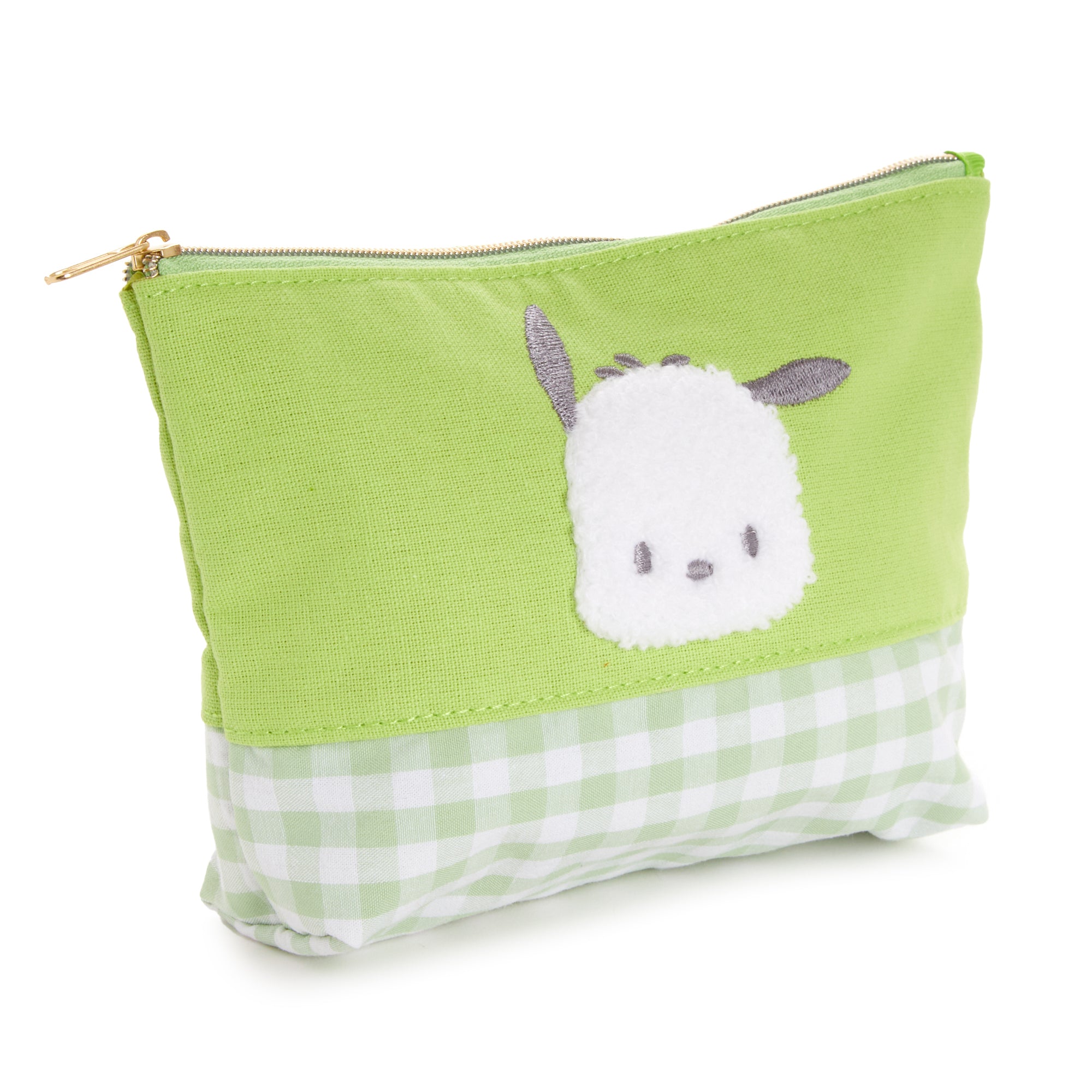 Pochacco Chenille Gingham Zipper Pouch How Much Online