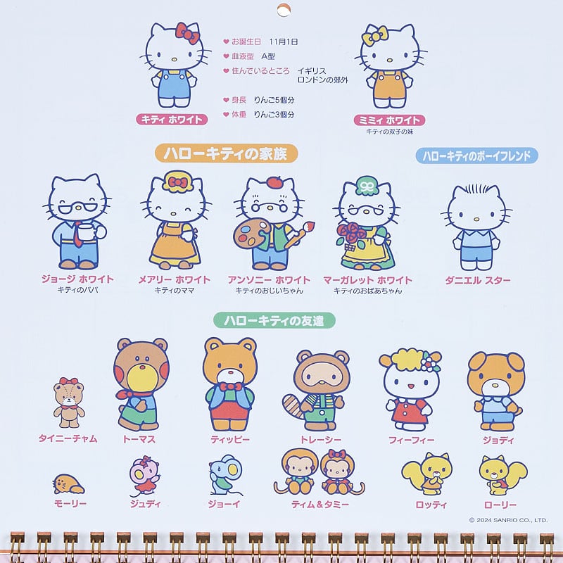 Hello Kitty 2025 Wall Calendar Discount Supply