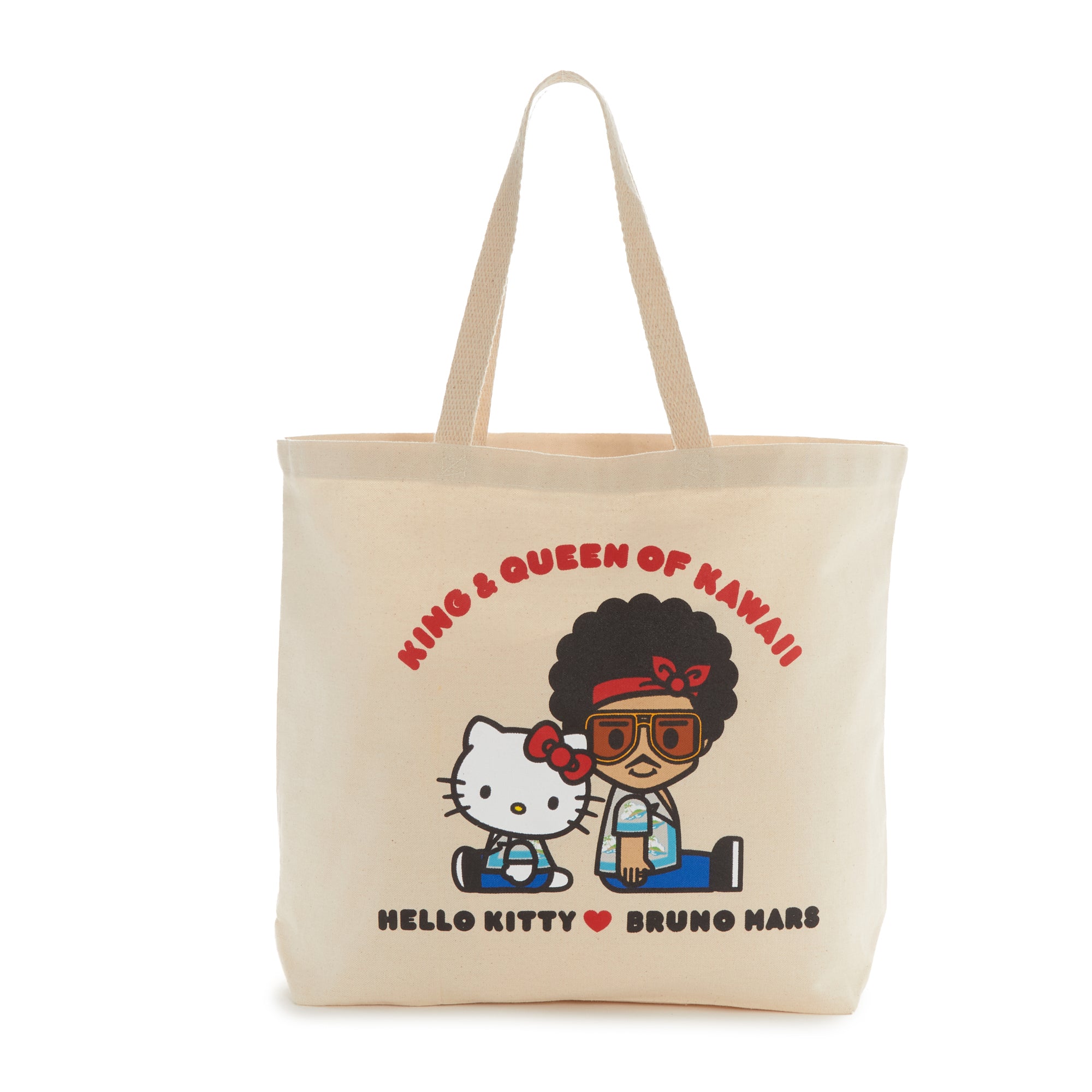 Hello Kitty x Bruno Mars Tote Bag Free Shipping New Styles