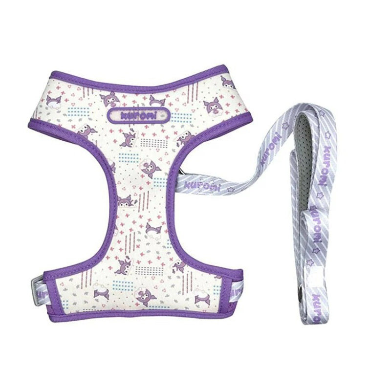 Kuromi Small Pet Harness with Leash (Sanrio Pet Collection) Fast Delivery For Sale