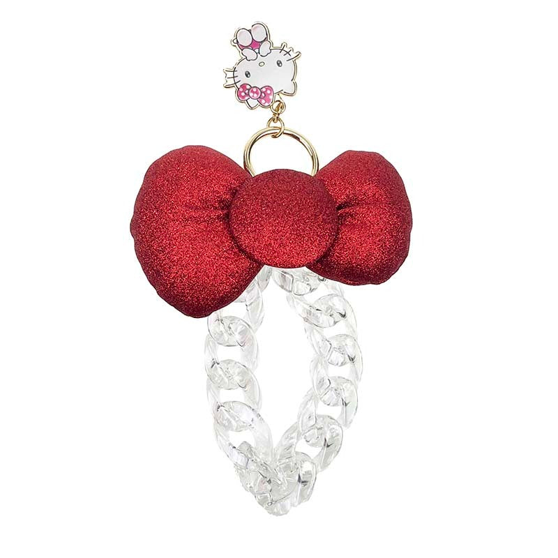Hello Kitty 50th Anniv. Bag Charm (Metallic Bow Series) Outlet 2025 New