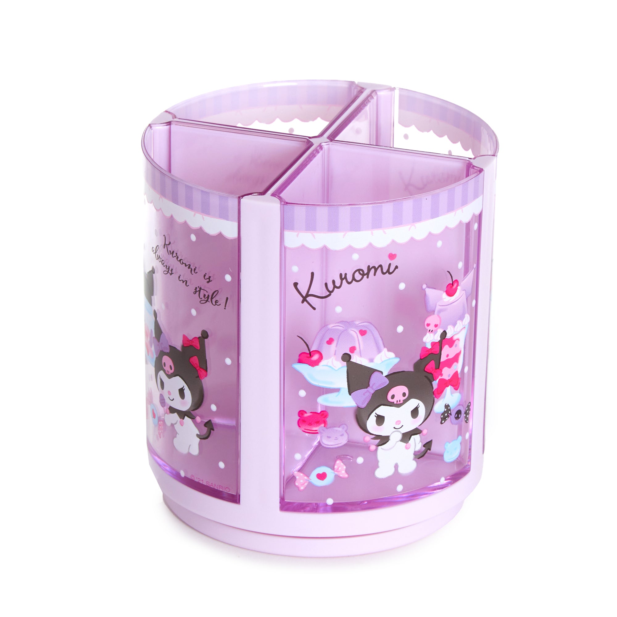 Kuromi Rotating Pen Stand (Sweets Series) Free Shipping Geniue Stockist