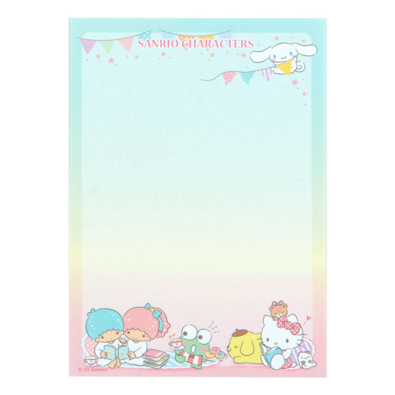 Sanrio Characters Memo Pad & Sticker Set Real Sale Online