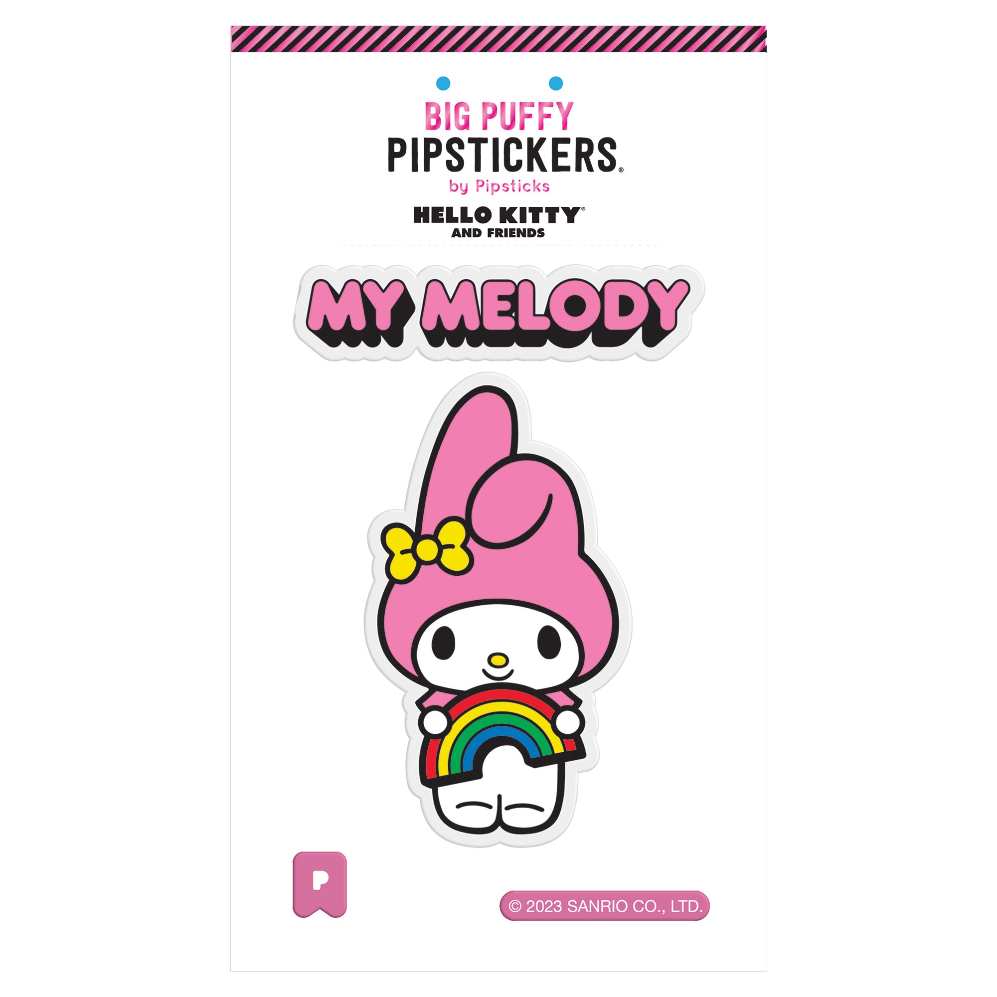 My Melody x Pipsticks Big Puffy Sticker Reliable For Sale