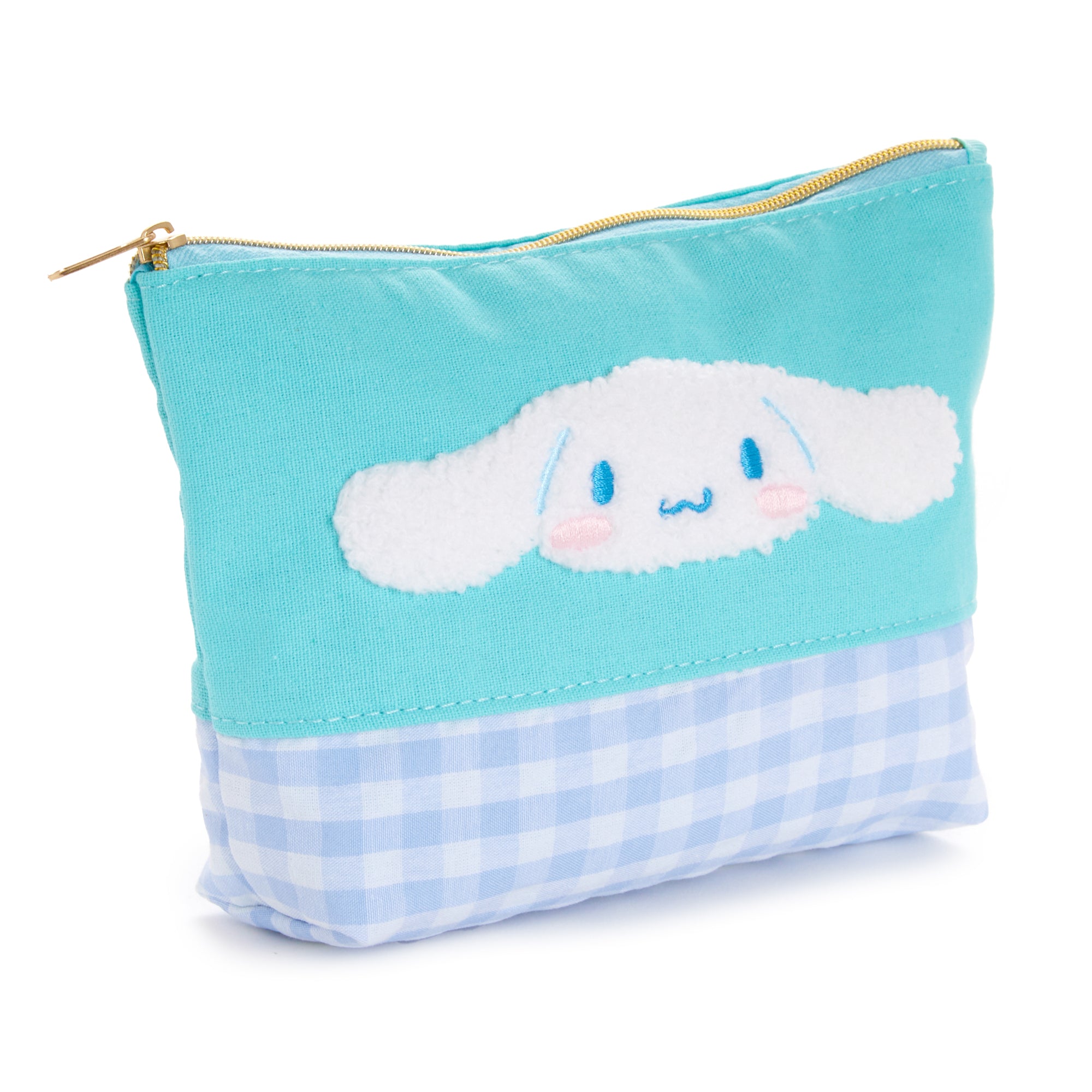 Cinnamoroll Chenille Gingham Zipper Pouch Clearance Online Online