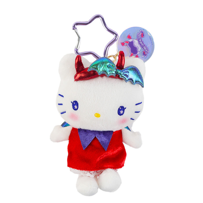 Hello Kitty Dark Plush Mascot Keychain  (Bright and Dark Angel Series) Buy Cheap Footlocker Finishline