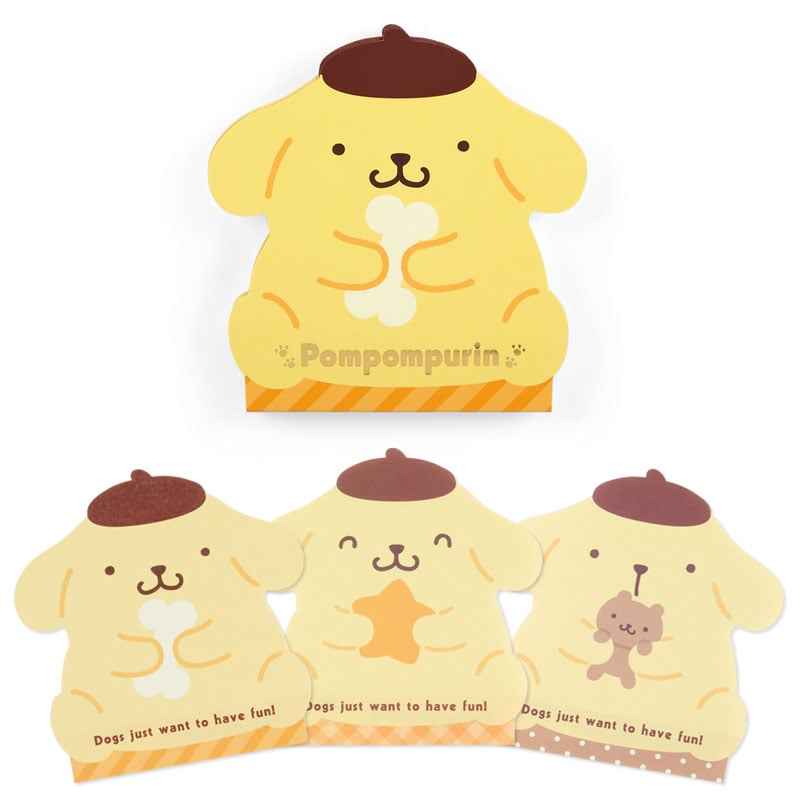 Pompompurin Die-cut Memo Pad (Expressions) Free Shipping Sale Online