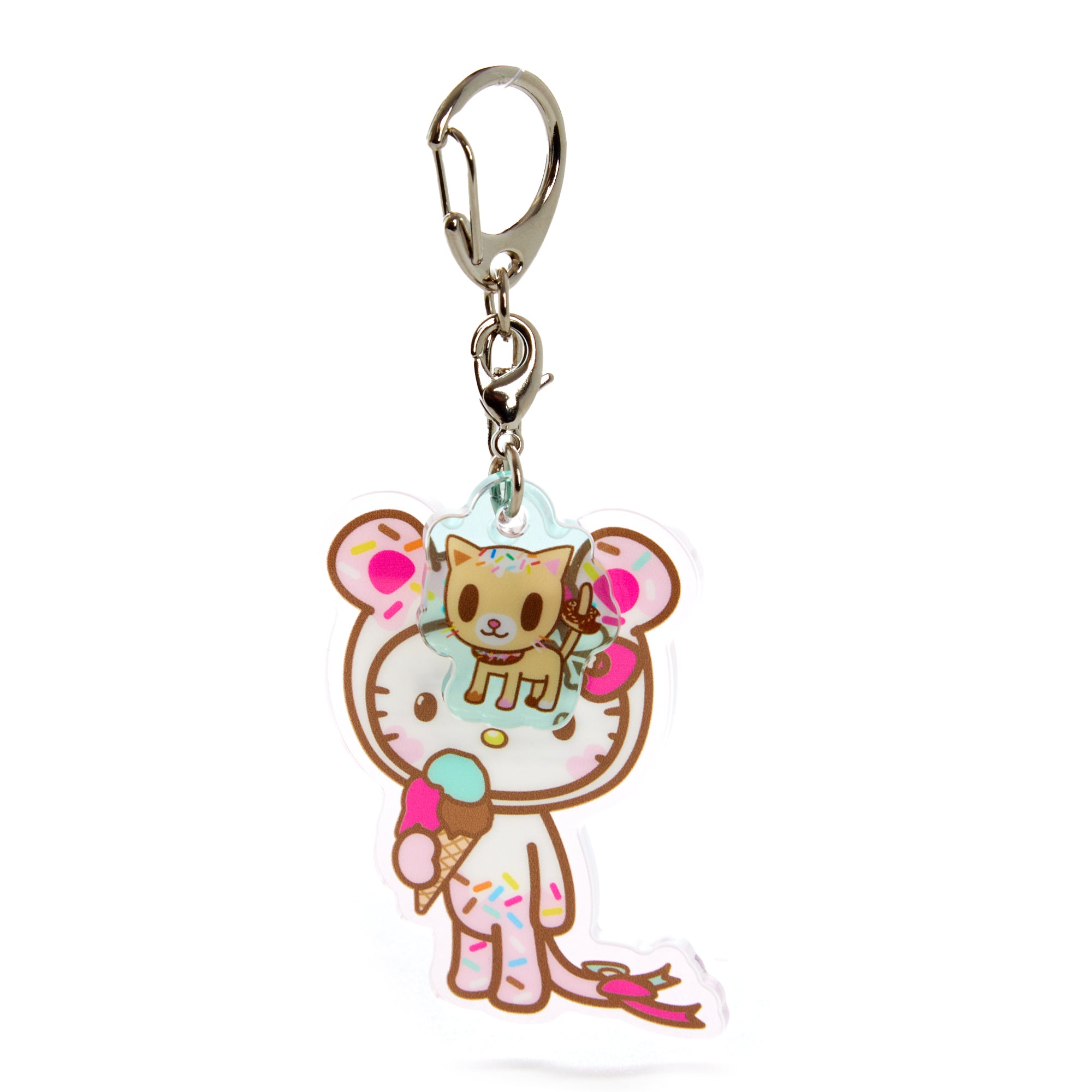 Hello Kitty x Tokidoki Keychain and Zipper Pull Duo (Kawaii Carnival) Clearance Official Site