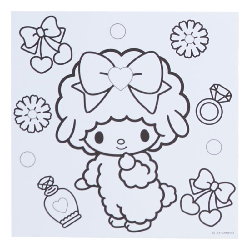 Sanrio Characters Mini Coloring & Sticker Set Very Cheap Pice