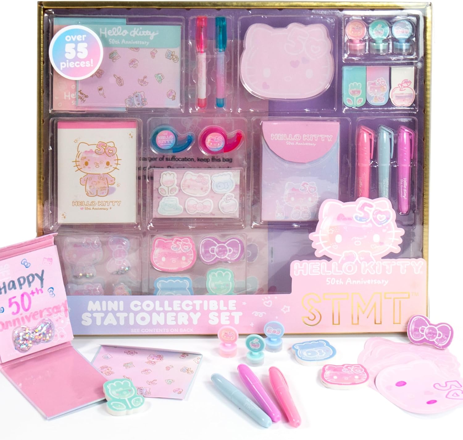 Hello Kitty x STMT 50th Anniversary Mini Collectible Stationery Set Buy Cheap Explore