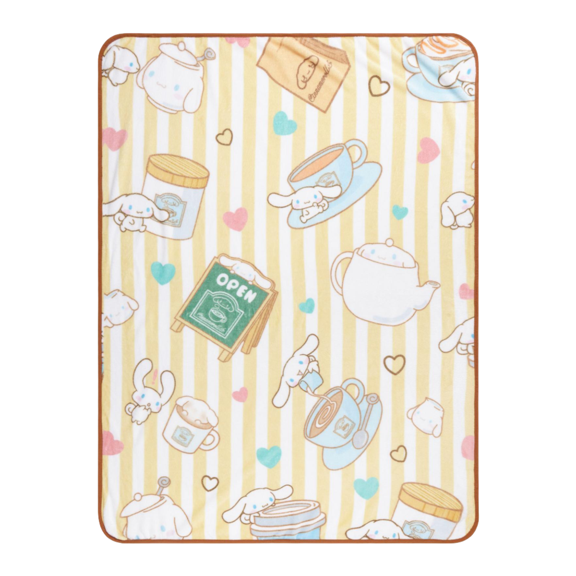 Cinnamoroll Caf¨¦ Throw Blanket Discount Sale Online