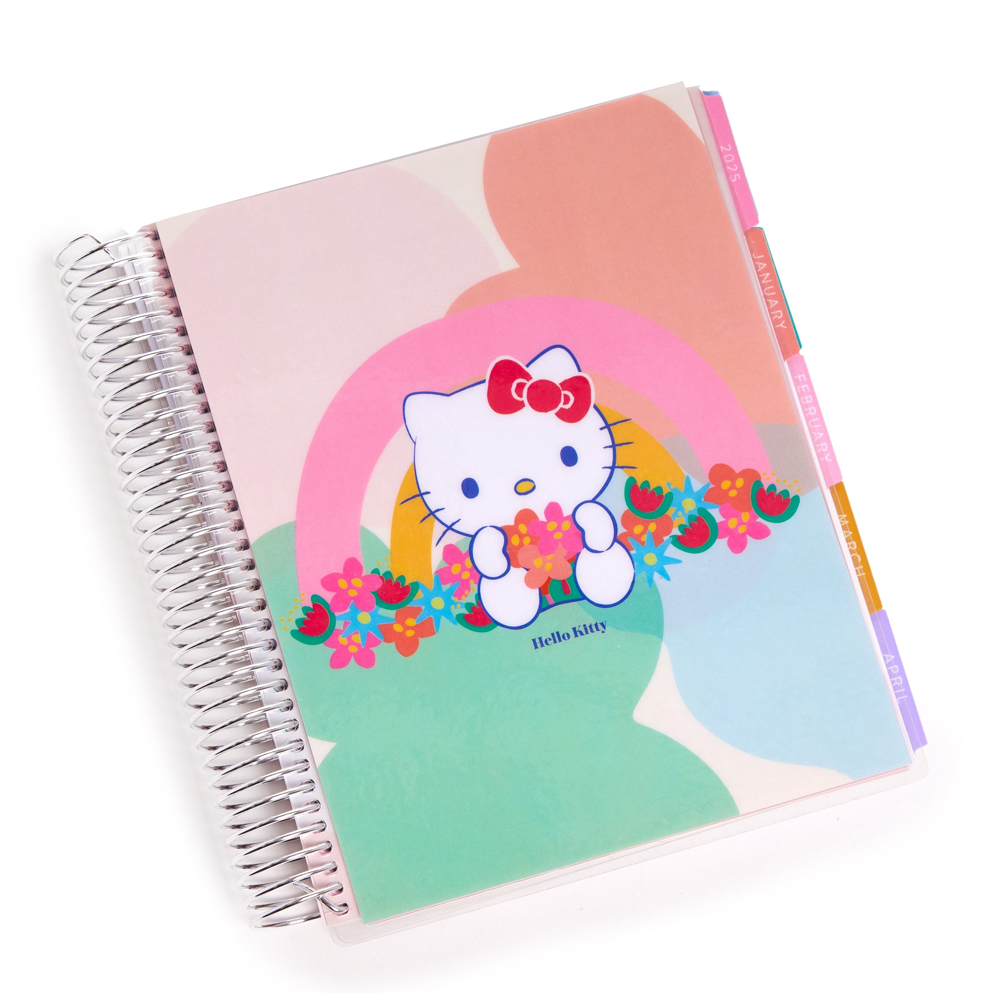 Hello Kitty and Friends x Erin Condren Rainbow Relaxation 2025 LifePlanner Cheap Sale Collections