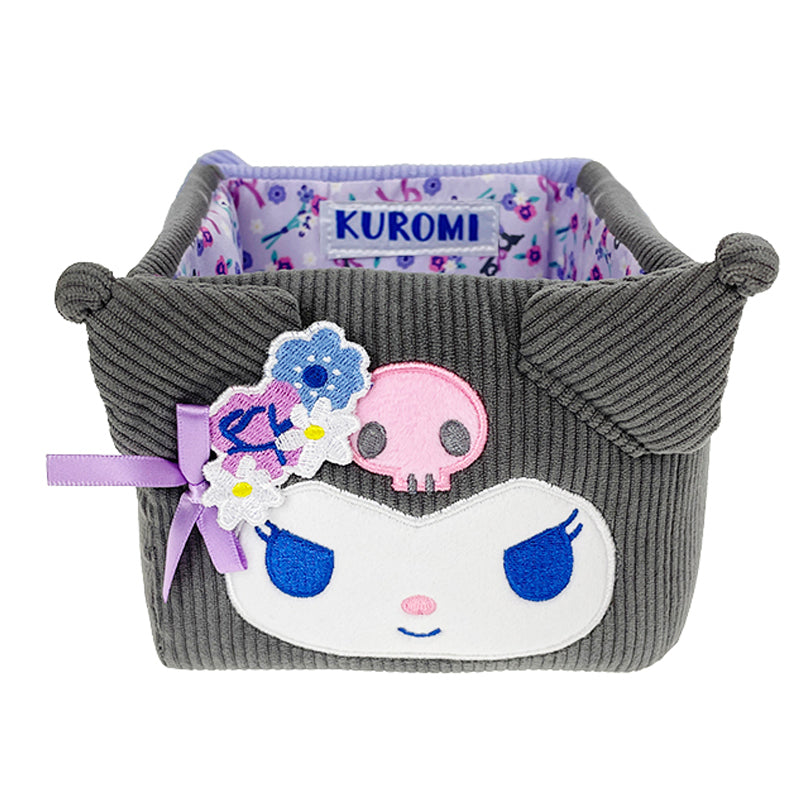 Kuromi & Baku Mini Storage Bin (Charming Florals Series) Wiki For Sale