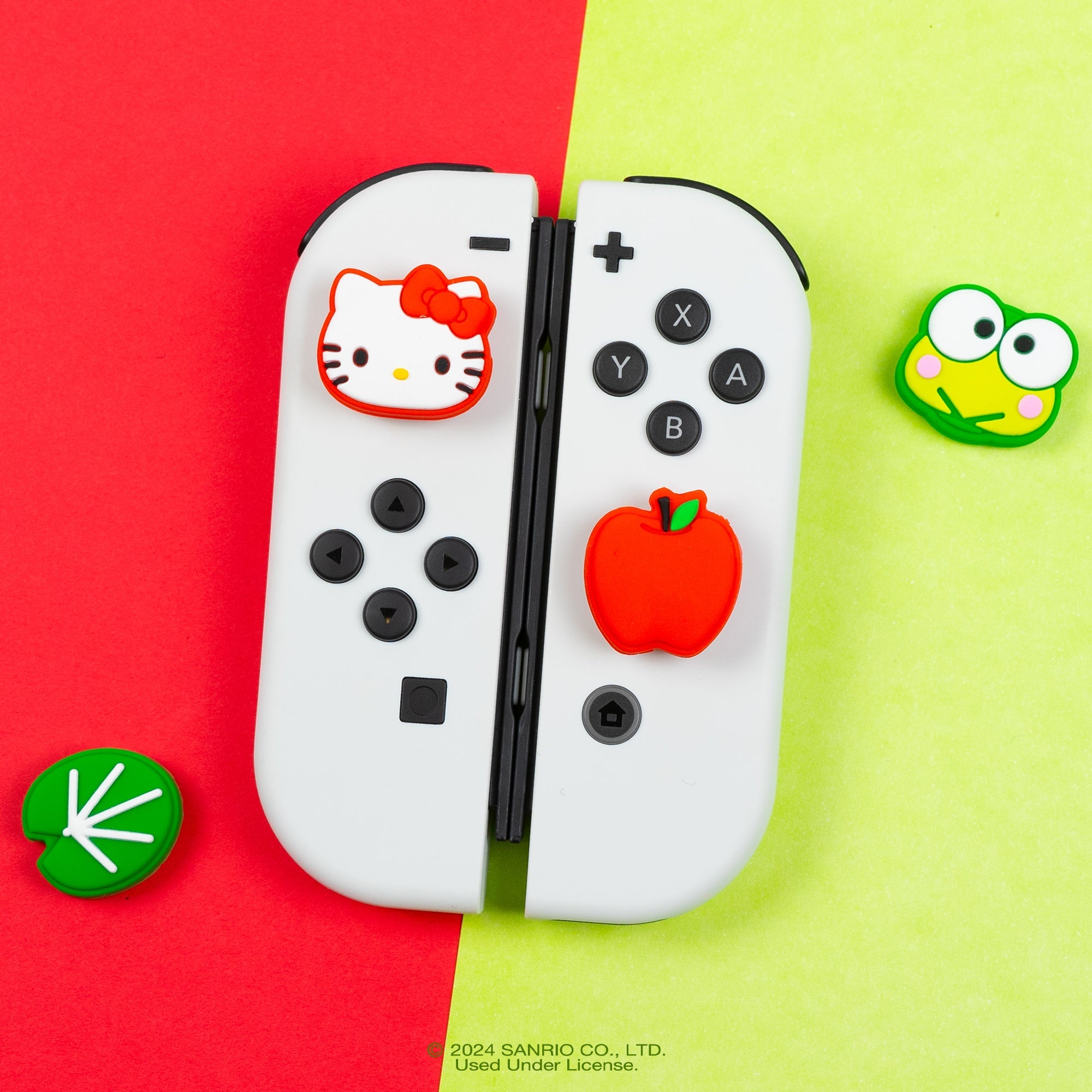 Hello Kitty and Friends Switch Grip Caps (Hello Kitty + Keroppi) Stockist Online
