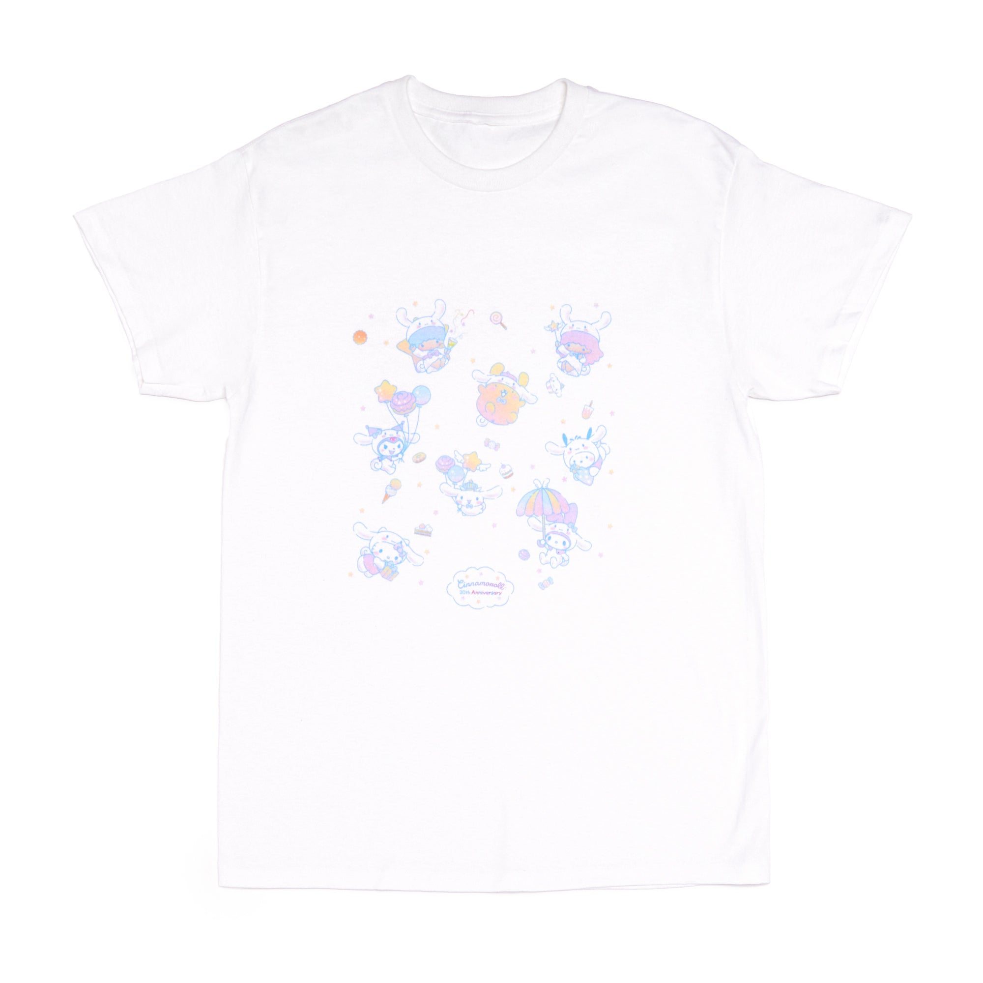 Cinnamoroll 20th Anniversary T-Shirt Sale Popular
