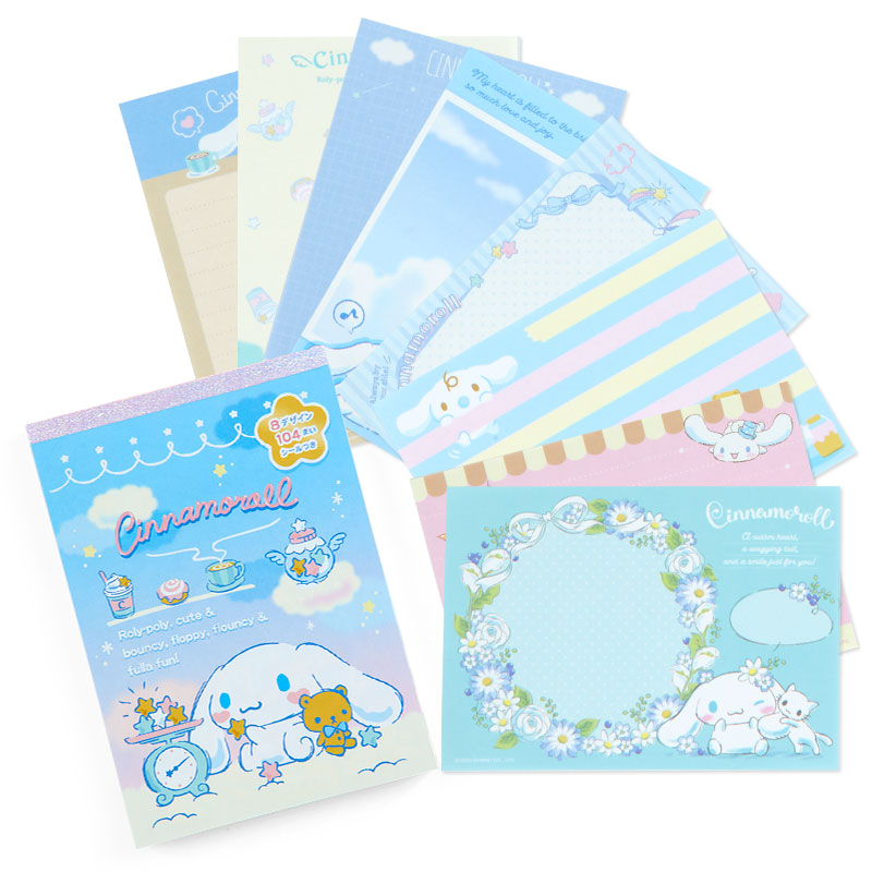 Cinnamoroll Memo Pad & Sticker Set Hot Sale Online